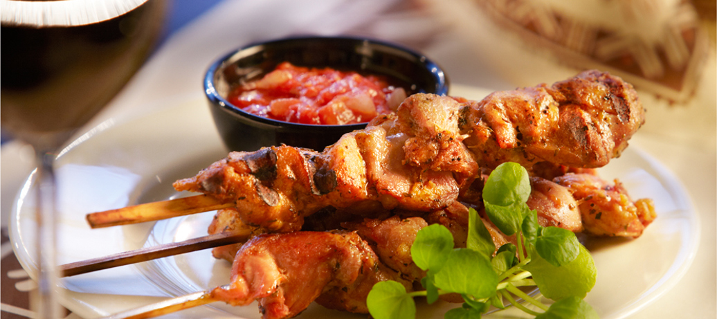 Uitgeserveerd Bush diner